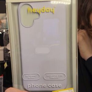 Heyday Light Purple Phone Case for iPhone 16 Plus